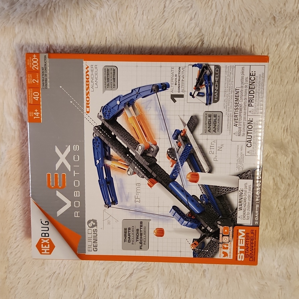 New Sealed Box Hexbug Vex Robotics Crossbow Launcher